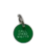 Picture of Round Plastic Pet Tag (Mini)