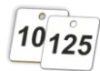 Picture of 40mm Sqaure Traffoyte Plastic Valve Tags