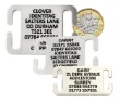 Picture of Stainless Steel Collar ID Tags