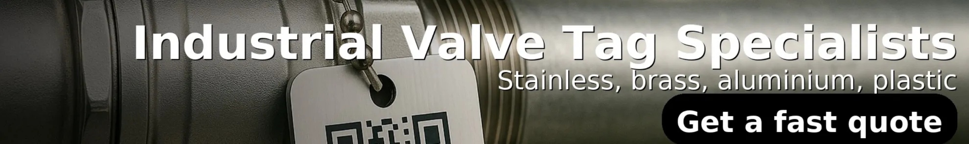 Valve Tags. Identitag | Industrial Valve Tag Specialists (UK)