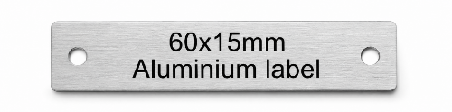 Picture of Aluminium Labels 60x15mm